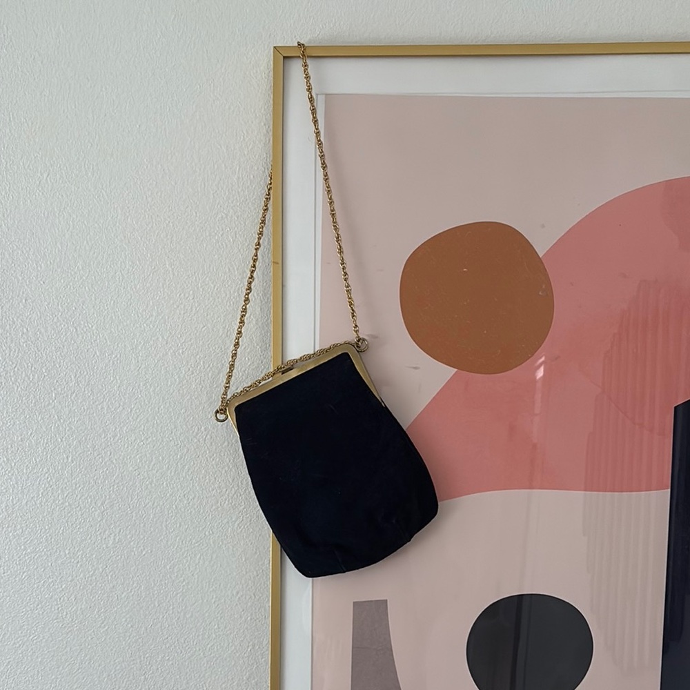 Elegant Black Chain Shoulder Bag